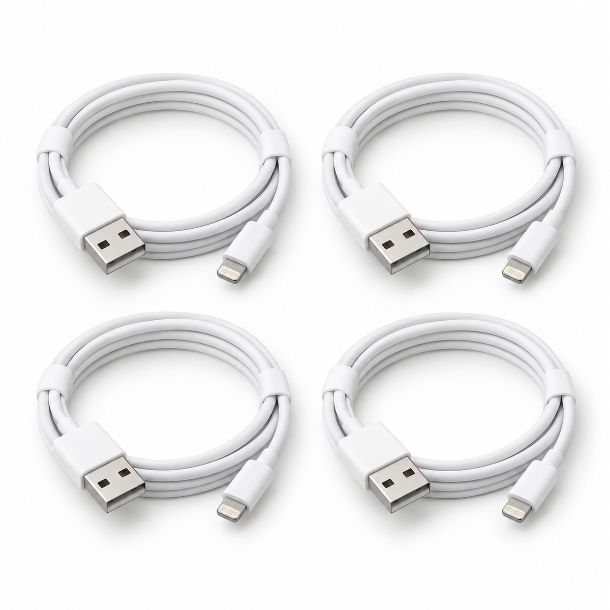 4-Pack Everyday Charging Cables